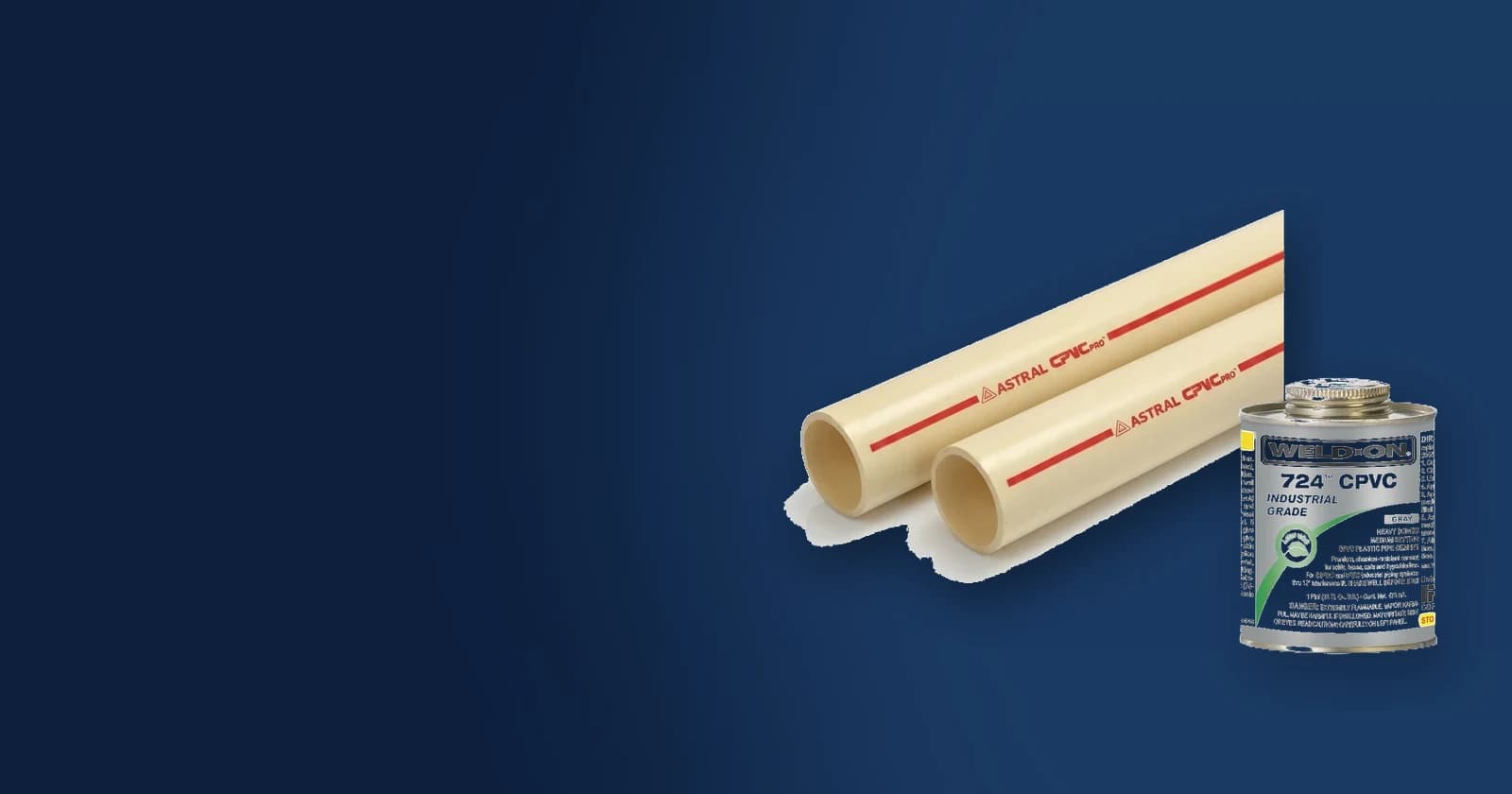 CPVC pipe and solvent cement