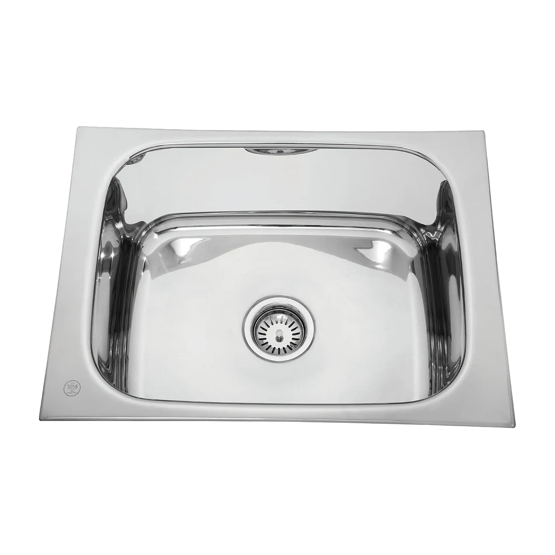 Eco Single Bowl Kitchen Sink Folded Edge C856981