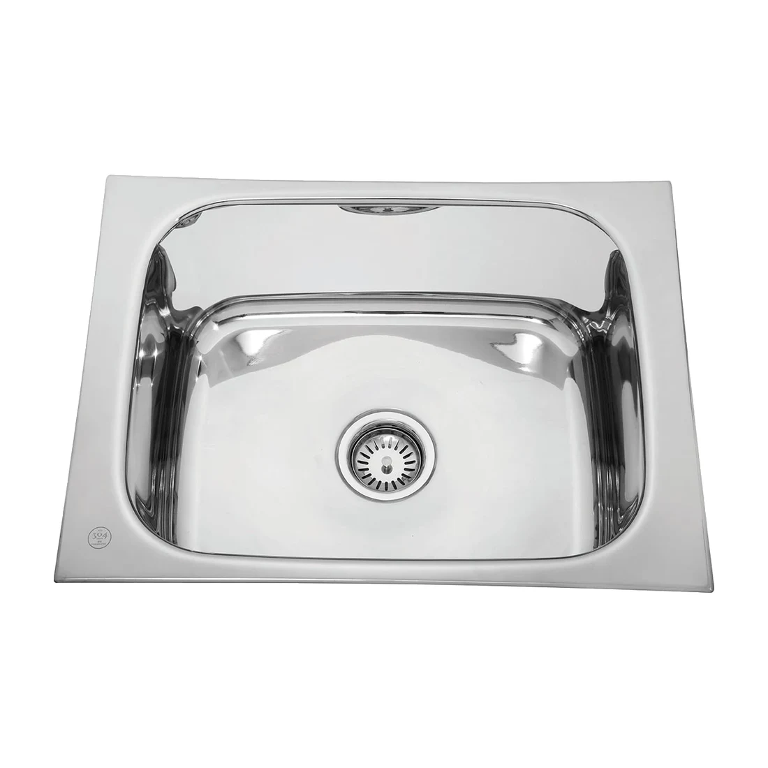 Eco Single Bowl Kitchen Sink Folded Edge C857281