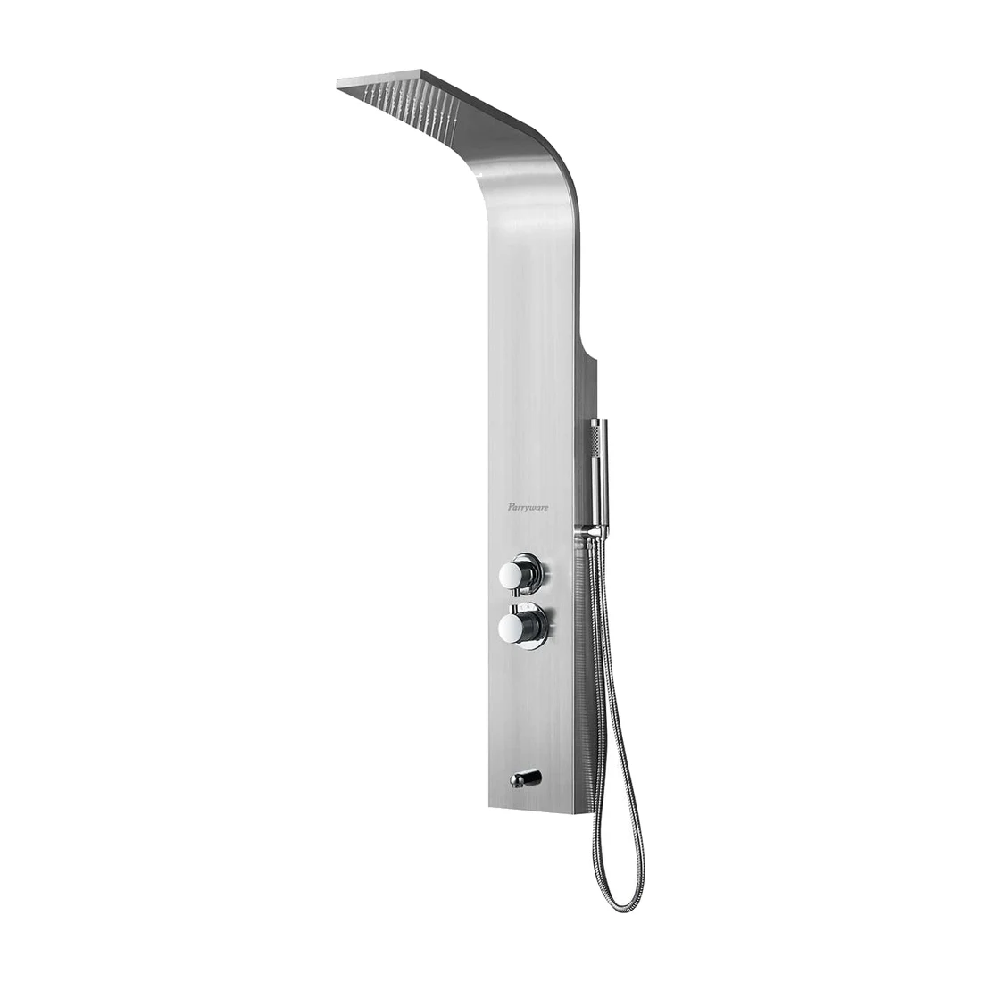 Lyric Thermostatic Panel Rain Shower Hand Shower