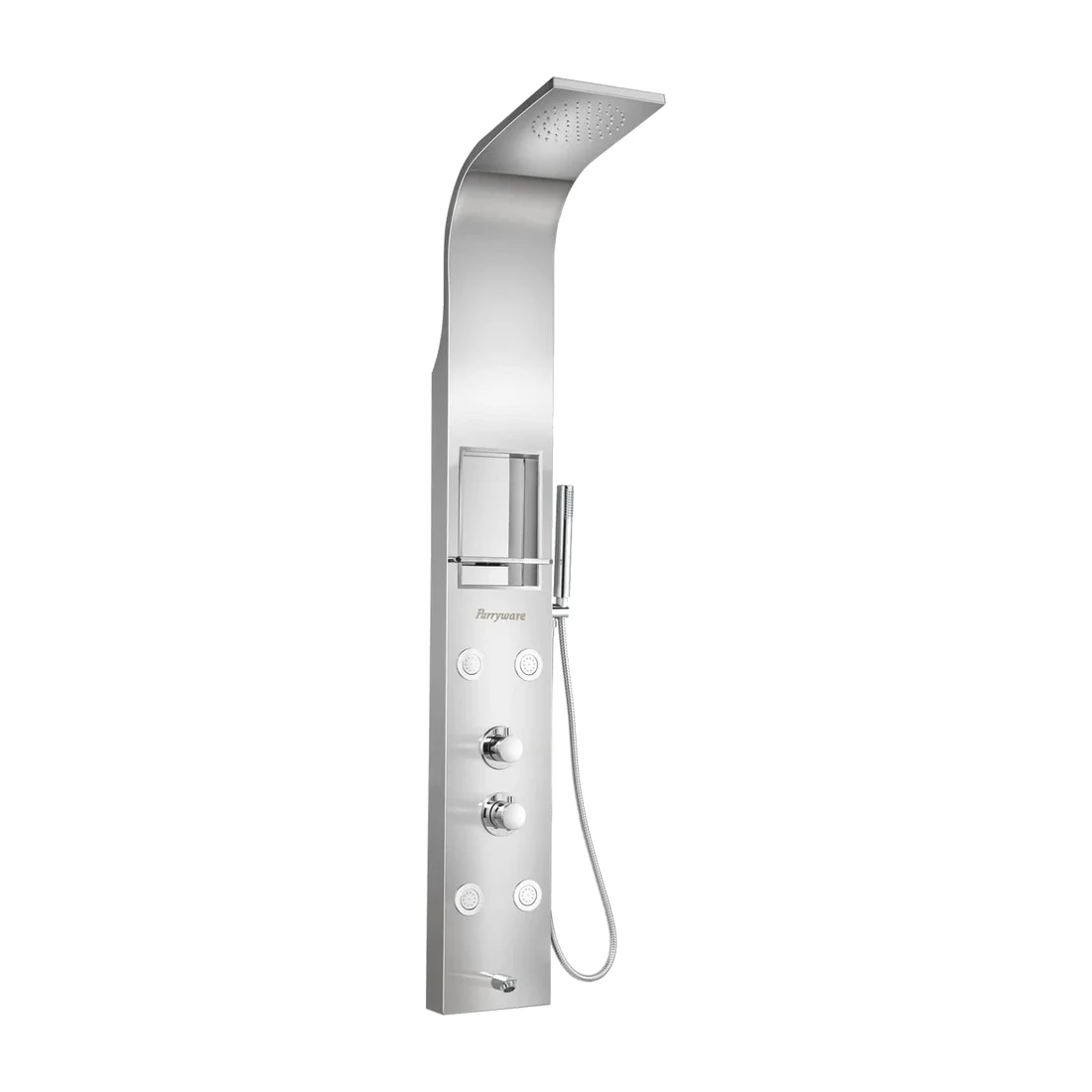 Oasis Thermostatic Panel Rain Shower Hand Shower