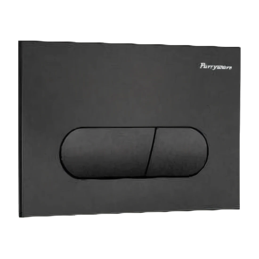 Active Oblong (Matte Black) Flush Plate