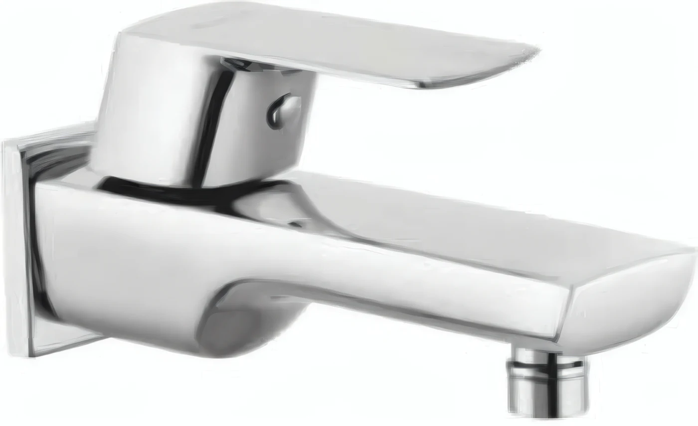 EUCLID Bib Cock with Nozzle Concealed Stop Cock Upper Trim