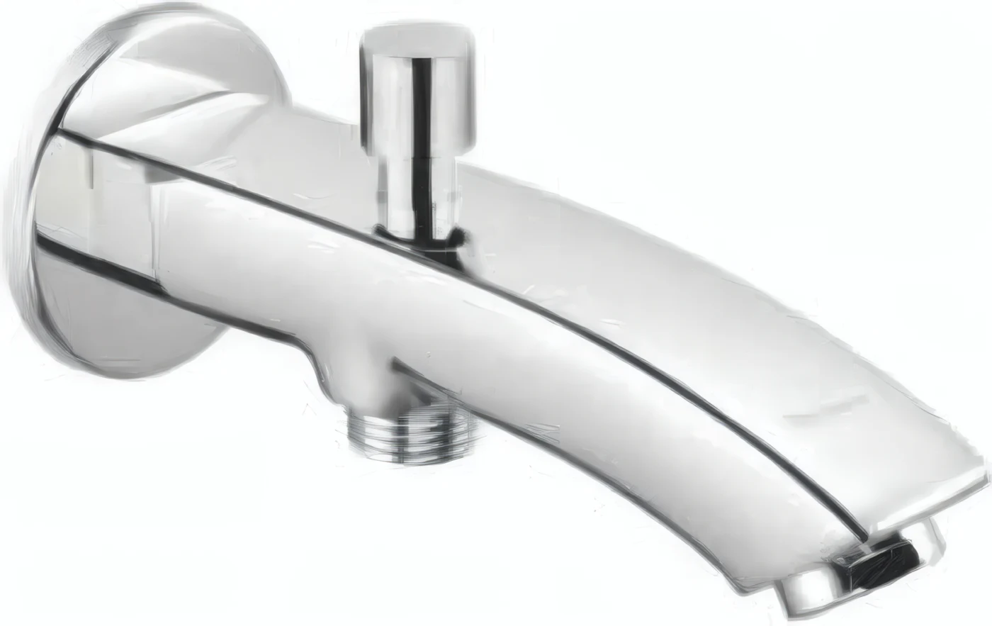 Wall Spout with Diverter G4828A1