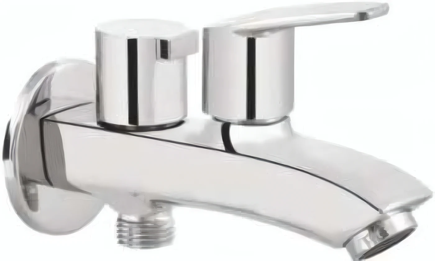 Two Way Bib Cock with Two Knobs G4834A1