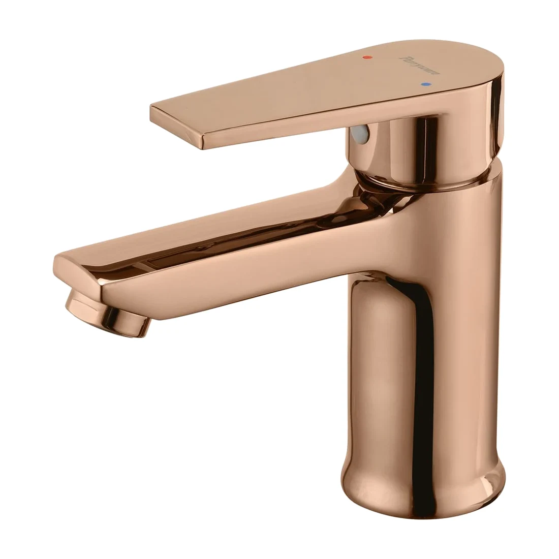 Praseo Single Lever Basin Mixer - Deep Rose Gold