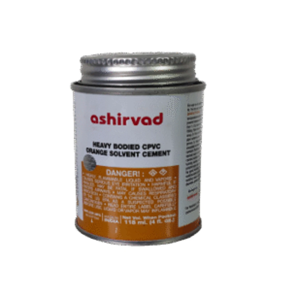 2 Step CPVC Heavy Duty Orange Solvent Cement