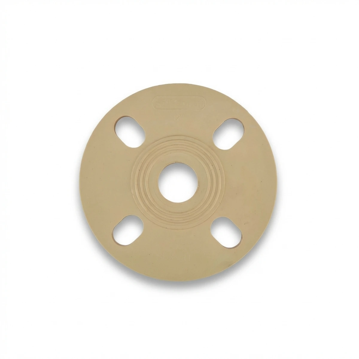 CPVC Flange with Gasket - End Cap Closed