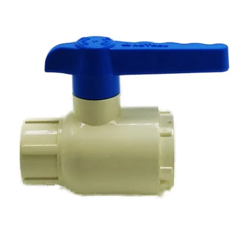 CPVC Ball Valve Long Handle CTS Socket