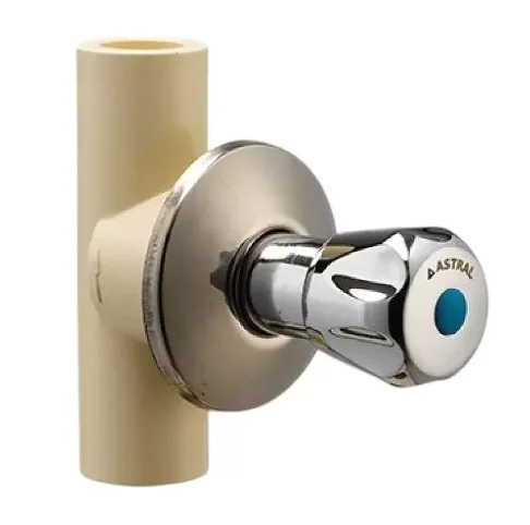 CPVC Concealed Valve Chrome Flower