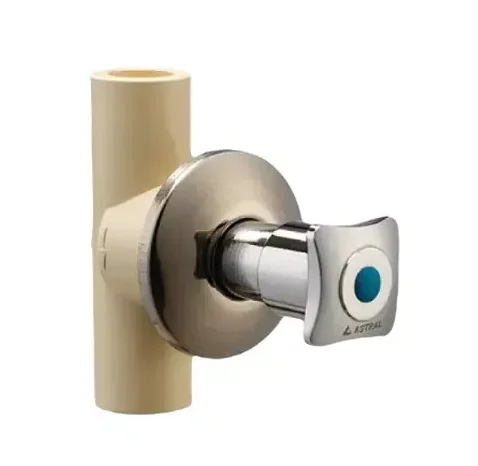 CPVC Concealed Valve Chrome Square