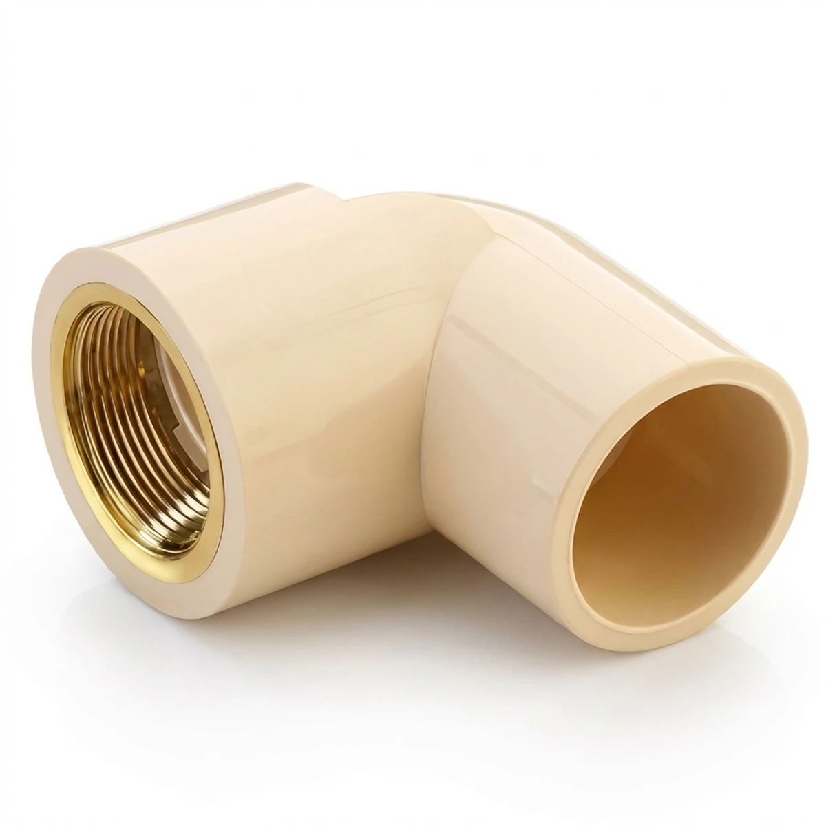 CPVC Elbow 90° Brass FPT x SOC