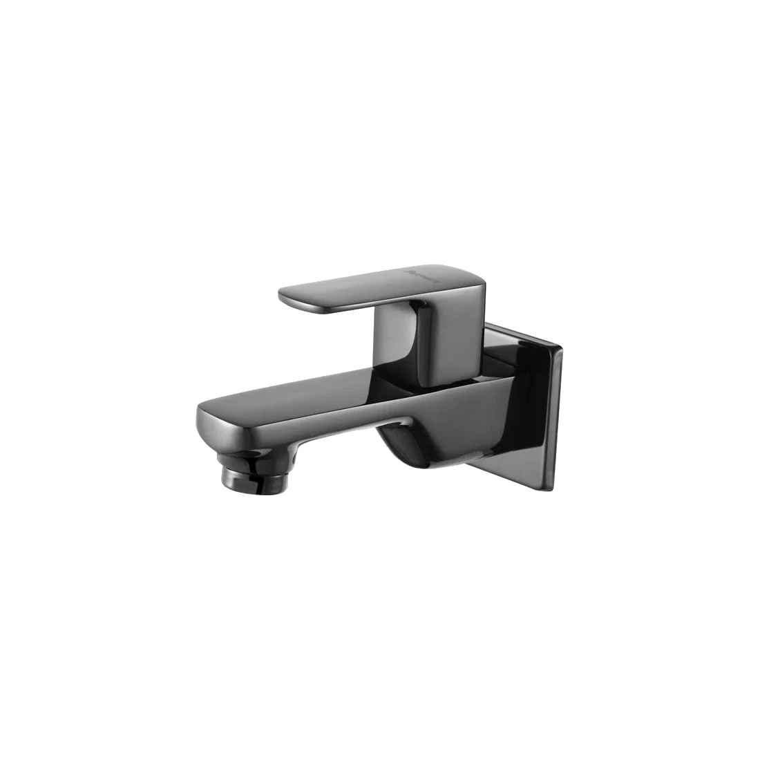 Parryware Quattro Long Body Bib Cock Shiny Black